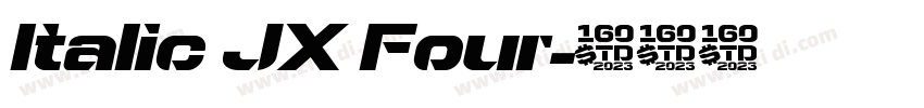 Italic JX Four字体转换